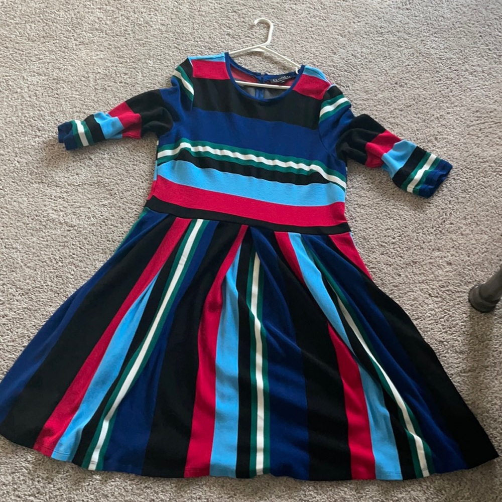 Knit Eloquii striped dress